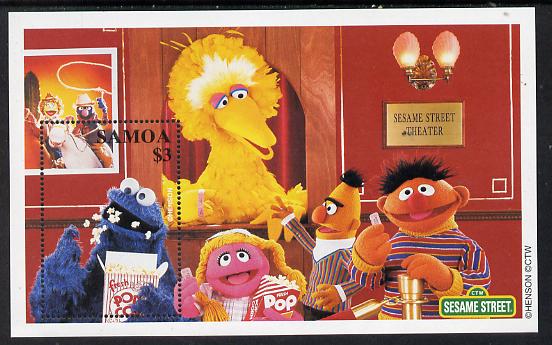 Samoa 2000 Sesame Street perf m/sheet unmounted mint SG MS1069