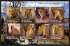 Eritrea 2003 Queen (pop group) #1 perf sheetlet containing set of 4 values each with Rotary International Logo unmounted mint