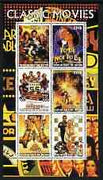 Benin 2003 Classic Movie (Posters) #2 perf sheetlet containing set of 6 values unmounted mint