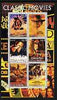 Eritrea 2003 Classic Movie (Posters) #1 perf sheetlet containing set of 6 values unmounted mint