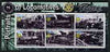 Somalia 2002 Portraits of Locomotives #1 perf sheetlet containing set of 6 values (Mikado, Shay x 4 & Side Tank) each with Rotary logo, unmounted mint