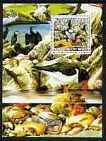 Benin 2002 Robbie Williams perf sheetlet containing 8 values unmounted mint