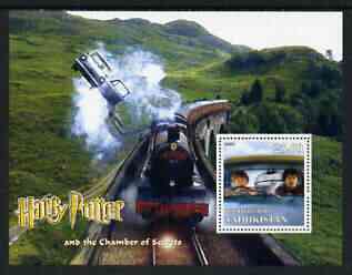 Tadjikistan 2002 Harry Potter & Chamber of Secrets #2 perf m/sheet unmounted mint