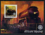 Eritrea 2002 Tigers perf m/sheet with Scouts Logo unmounted mint