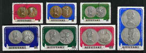 Cook Islands - Aitutaki 1973 Easter paintings perf set of 12 fine cds used, SG 59-70