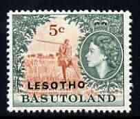 Lesotho 1966 Maletsunyane Falls 3.5c (wmk Script CA) unmounted mint, SG 114A*