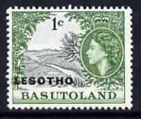 Lesotho 1966 Mohair (Shearing Angora Goats) 1r (wmk Script CA) unmounted mint, SG 120A*