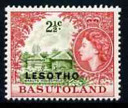 Lesotho 1966 Orange River 1c (wmk Block CA) unmounted mint, SG 111B*