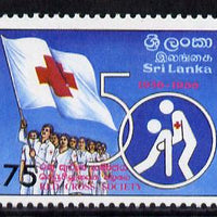 Sri Lanka 1986 Red Cross Anniversary unmounted mint, SG 928