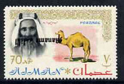 Botswana 1981 Vaccine Institute 45t (from Cattle Industry set) in unmounted mint imperf pair (also shows slight misplacement of colours) SG 502var