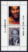 Bernera 2000 The Adventures of Robin Hood #2 perf sheetlet containing 3 values unmounted mint (shows Alan-a-Dale, Father Jack & Will Scarlet)