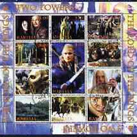 Mordovia Republic 2004 Harry Potter perf sheetlet #2 containing set of 12 values fine cto used