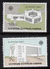 Cyprus 1987 Europa (Modern Architecture) set of 2 unmounted mint, SG 704-05*