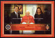 Liberia 2009 John & Jackie Kennedy perf sheetlet containing 6 values unmounted mint