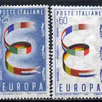 Greece 1961 Europa set of 2 unmounted mint, SG 877-78*