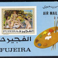 Fujeira 1971 Paintings by Renoir imperf m/sheet unmounted mint Mi BL 49B