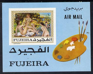 Fujeira 1971 Paintings by Renoir imperf m/sheet unmounted mint Mi BL 49B