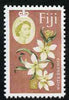 Fiji 1968 Black Marlin 1s (with Country omitted),'Maryland' perf 'unused' forgery, as SG 379 - the word Forgery is either handstamped or printed on the back and comes on a presentation card with descriptive notes