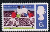 Great Britain 1969 British Architecture 9d St Paul's Cathedral with black (value) omitted,'Maryland' perf 'unused' forgery, as SG 800a - the word Forgery is either handstamped or printed on the back and comes on a presentation car……Details Below