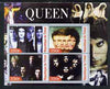 Chad 2003 Legendary Pop Groups - Rolling Stones perf sheetlet containing 4 values unmounted mint