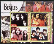 Chad 2003 Legendary Pop Groups - AC/DC perf sheetlet containing 4 values unmounted mint