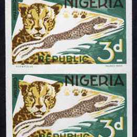 Turkmenistan 1997 Cocker Spaniel sheetlet of 12 with horiz perfs misplaced and 14 strikes of the vert perfs, unmounted mint