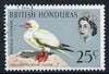 British Honduras 1962 Frigate Bird $1 very fine cds used, SG 211
