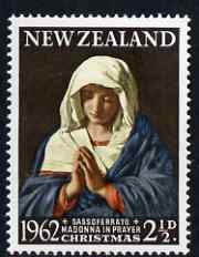 New Zealand 1963 Christmas 2.5d (Holy Family by Titian) unmounted mint, SG 817*