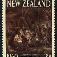 New Zealand 1962 Christmas 2.5d (Madonna in Prayer by Sassoferrato) unmounted mint, SG 814*