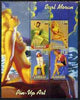 Gambia 2003 Classic Actresses perf sheetlet containing 4 values, unmounted mint (Monroe, Grace Kelly, M Dietrich & I Bergman)