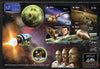 Nevis 2009 40th Anniversary of Moon Landing perf sheetlet containing 4 values unmounted mint