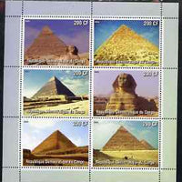 Congo 2004 Paintings by Johann Heinrich Füssli perf souvenir sheet with Rotary Logo, unmounted mint
