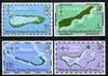 British Indian Ocean Territory 1969 Ships of the Islands perf set of 4 unmounted mint, SG 32-35