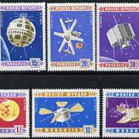 Mongolia 1966 Space Satellites perf set of 8 unmounted mint, SG 421-27