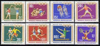 Mongolia 1968 Mexico Olympic Games perf set of 8 unmounted mint, SG 487-94