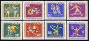 Mongolia 1968 Mexico Olympic Games perf set of 8 unmounted mint, SG 487-94