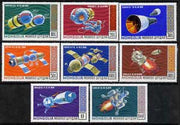 Mongolia 1971 Space Research perf set of 8 unmounted mint, SG 594-601