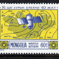 Mongolia 1976 40th Anniversary Meteorological Office 60m unmounted mint, SG 967