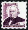 Great Britain 1995 Pioneers of Communications 25p (Sir Rowland Hill) with silver (value & Queen's Head) omitted,,'Maryland' perf forgery 'unused' as SG 1888a - the word Forgery is either handstamped or printed on the back and come……Details Below