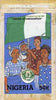 Nigeria 1985 International Youth Year - original hand-painted artwork for 50k value as issued stamp by Francis Nwaije Isibor on card 5"x8.5"