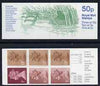 Great Britain 1986-87 Pond Life #3 (Moorhen & Grebe) 50p booklet complete, SG FB35