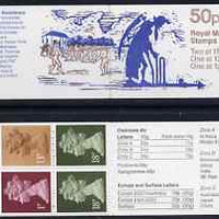 Great Britain 1987-88 MCC Bicentenary #1 (Father Time Weather Vane) 50p booklet complete, SG FB39