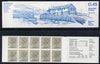 Great Britain 1983 British countryside #1 (Lyme regis) £1.45 booklet complete with selvedge at left, SG FS2A