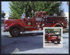 Ivory Coast 2004 Fire Engines #1 perf m/sheet, fine cto used