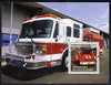 Ivory Coast 2004 Fire Engines #3 perf m/sheet, fine cto used