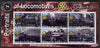 Somalia 2002 Portraits of Locomotives #3 perf sheetlet containing six values each with Rotary Logo, fine cto used