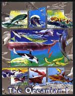 Kyrgyzstan 2004 Fauna of the World - Oceania #1 perf sheetlet containing 6 values cto used