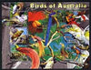 Kyrgyzstan 2004 Fauna of the World - Birds of Australia perf sheetlet containing 6 values cto used