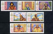Mongolia 1990 Mandukhai the Wise (film) perf set of 7 values unmounted mint, SG 2084-90