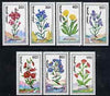 Mongolia 1991 Flowers perf set of 7 values unmounted mint, SG 2210-16